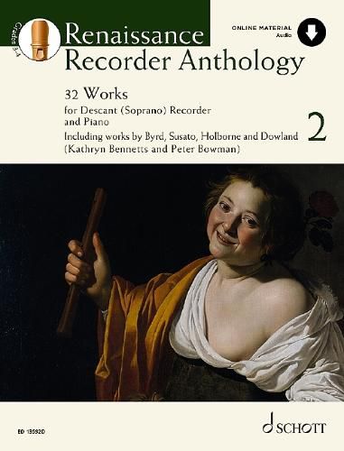 Renaissance Recorder Anthology 2 Band 2: 32 StuCke fur Sopran-BlockfloeTe Und Klavier