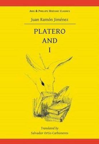 Cover image for Juan Ramon Jimenez: Platero and I