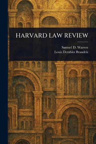 Cover image for Harvard Law Review