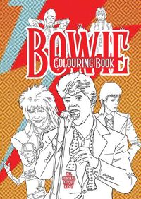 Cover image for Bowie Colouring Book