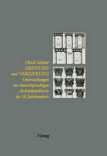 Cover image for Ordnung und Verzierung