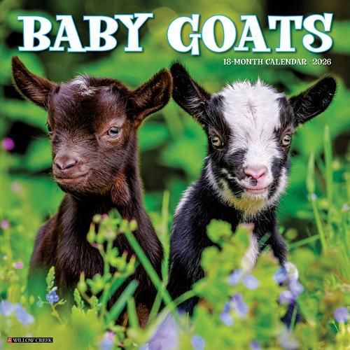 Cover image for Baby Goats 2026 Wall Calendar