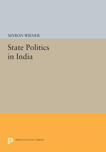 Cover image for State Politics in India
