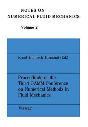 Numerical Methods in Fluid Mechanics: 3rd Conference : Papers