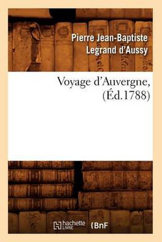 Voyage d'Auvergne, (Ed.1788)