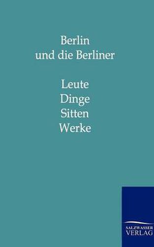 Cover image for Berlin Und Die Berliner