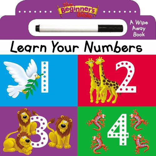 Cover image for The Beginner's Bible Learn Your Numbers: a Wipe Away book