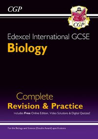 Cover image for Grade 9-1 Edexcel International GCSE Biology: Complete Revision & Practice with Online Edition