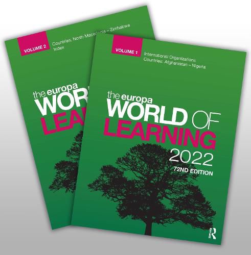 Cover image for The Europa World of Learning 2022