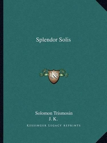 Cover image for Splendor Solis