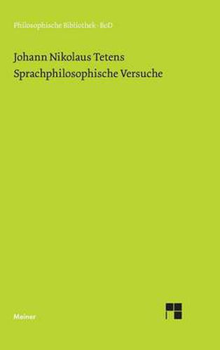 Sprachphilosophische Versuche