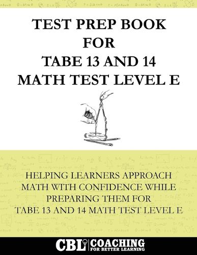 Cover image for Test Prep Book for TABE 13 and 14 Math Test Level E