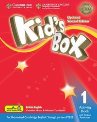 Cover image for Kid's Box Updated Level 1 Activity Book with Online Resources Hong Kong Edition