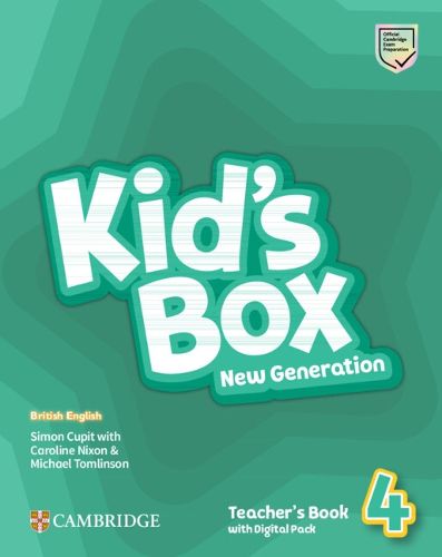 Cover image for Kid's Box New Generation Level 4 Teacher's Book with Digital Pack British English