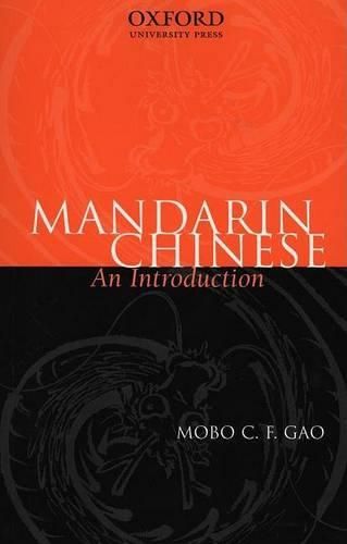 Cover image for Mandarin Chinese: An Introduction