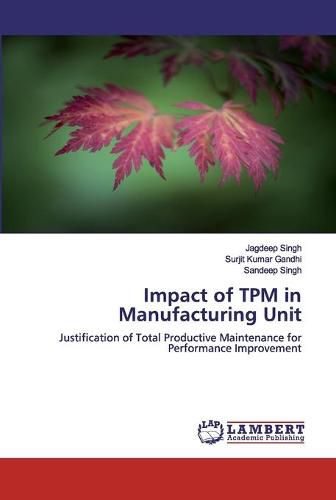 Cover image for Impact of TPM in Manufacturing Unit