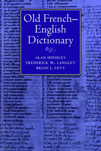 Cover image for Old French-English Dictionary