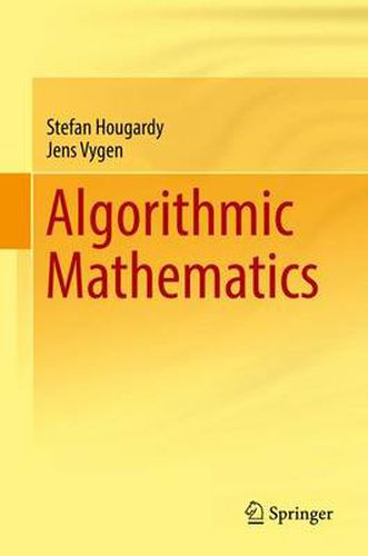 Cover image for Algorithmic Mathematics