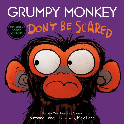 Cover image for Grumpy Monkey Don't Be Scared