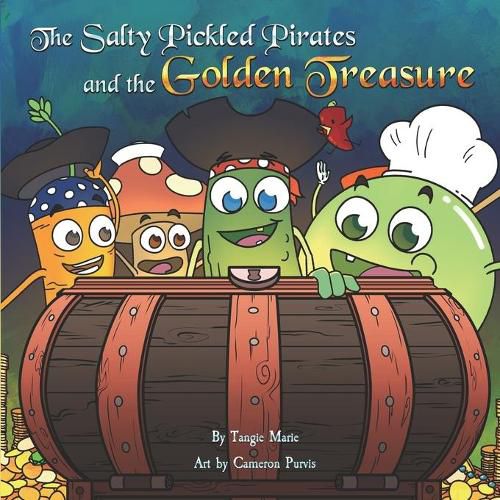 Cover image for The Salty Pickled Pirates and the Golden Treasure