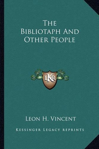 The Bibliotaph and Other People