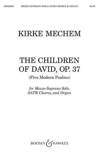 Children of David - SATB & Organ: Five Modern Pslams