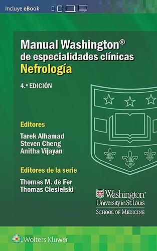 Cover image for Manual Washington de especialidades clinicas. Nefrologia