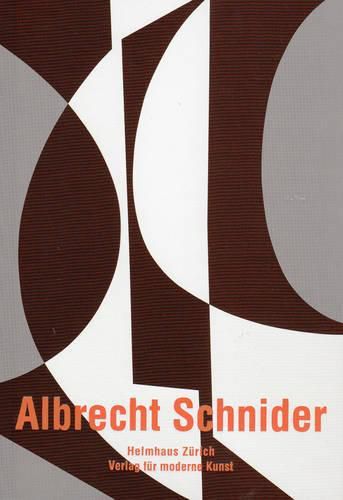 Cover image for Albrecht Schnider