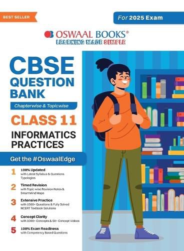 Cover image for CBSE Question Bank Chapterwise and Topicwise SOLVED PAPERS_Class 11_Information Practices_For Exam 2024-25