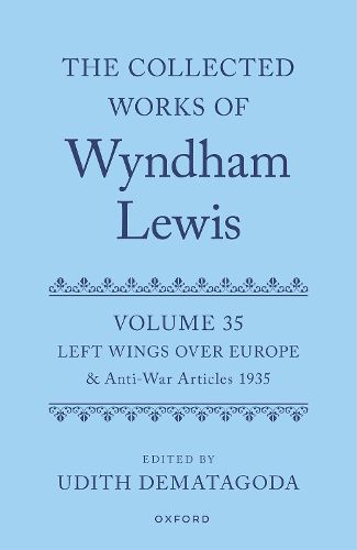 Cover image for The Collected Works of Wyndham Lewis: Left Wings Over Europe