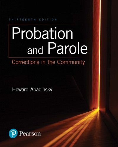 Cover image for Probation and Parole: Corrections in the Community