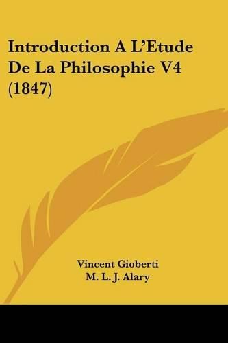 Introduction Al'etude de La Philosophie V4 (1847)