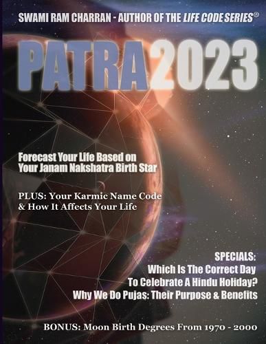 Cover image for Patra 2023 HINDU CALENDAR JYOTISH PANCHANG & LIFECODE IN COLOR