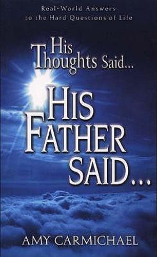 Cover image for His Thoughts Said, His Father Said