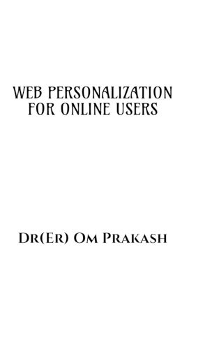 Cover image for Web Personalization for Online Users