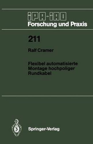 Cover image for Flexibel automatisierte Montage hochpoliger Rundkabel