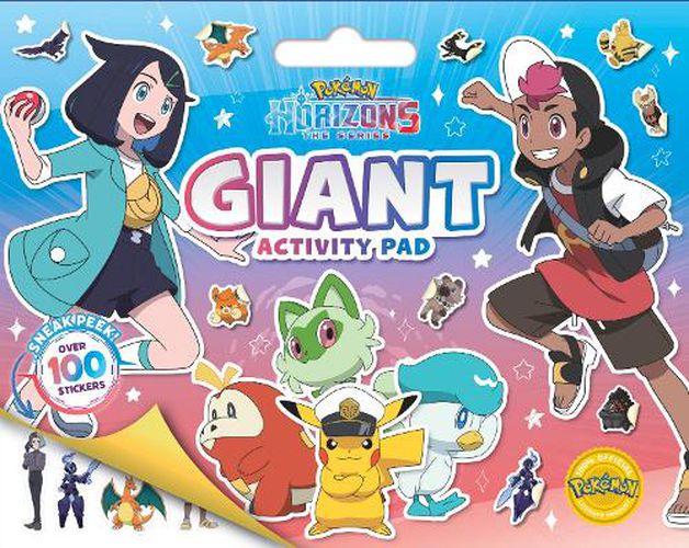 Cover image for Pokemon Horizons The Series: Giant Activity Pad