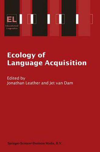 Cover image for Ecology of Language Acquisition