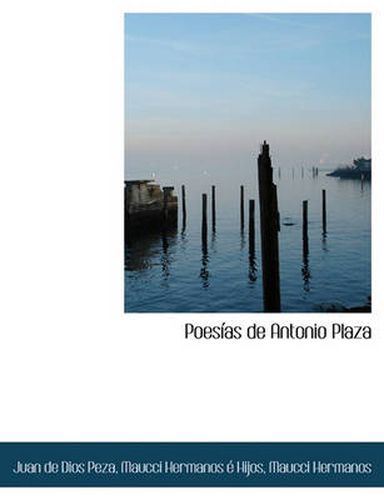 Cover image for Poesias de Antonio Plaza