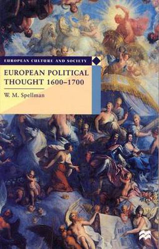 Cover image for European Political Thought 1600-1700