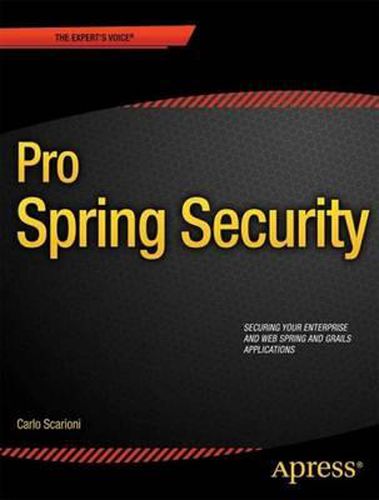 Cover image for Pro Spring Security