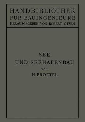 Cover image for See- Und Seehafenbau