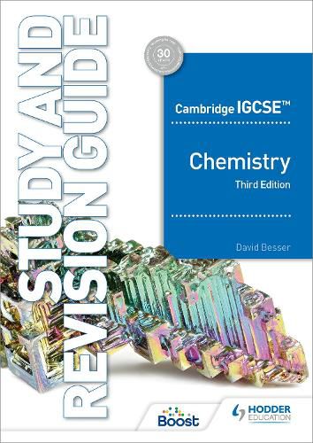Cover image for Cambridge IGCSE (TM) Chemistry Study and Revision Guide Third Edition