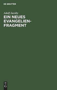 Cover image for Ein Neues Evangelienfragment