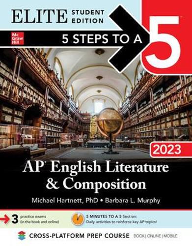 Cover image for 5 Steps to a 5: AP English Literature and Composition 2023 Elite Student Edition
