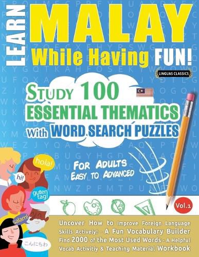 Cover image for Learn Malay While Having Fun! - For Adults