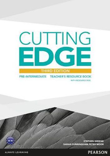 Cover image for Cutting Edge 3rd Edition Pre-Intermediate Teacher's Book and Teacher's Resource Disk Pack