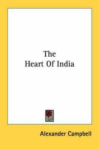 Cover image for The Heart of India