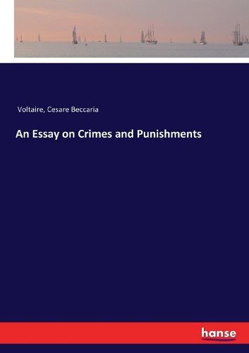Cover image for An Essay on Crimes and Punishments