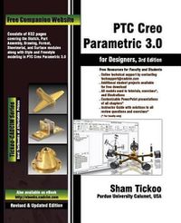 Cover image for PTC Creo Parametric 3.0 for Designers